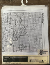 Load image into Gallery viewer, Merionethshire Map - Britain in Stitches Cross Stitch Chart by Heritage Stitchcraft