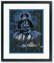 Load image into Gallery viewer, Darth Vader Cross Stitch Kit by Dimensions 70-35381