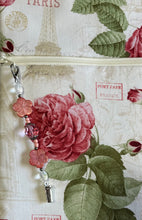 Load image into Gallery viewer, 15 ” X 15 ” Inch Roses in Paris Project Bag