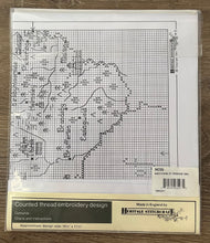 Load image into Gallery viewer, The North Riding of Yorkshire Map - Britain in Stitches Cross Stitch Chart by Heritage Stitchcraft