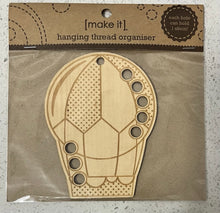 Load image into Gallery viewer, Hot Air Balloon - Hanging Thread Organiser Cross Stitch - Make It 585179