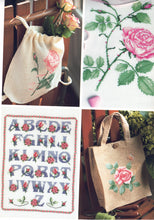 Load image into Gallery viewer, Garden Roses - DMC Cross Stitch Chart - Booklet 12994-22