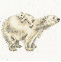 Load image into Gallery viewer, Snow Baby XHD111 Cross Stitch Kit by Bothy Threads