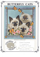 Load image into Gallery viewer, Butterfly Cats CC030 - Cross Stitch Chart