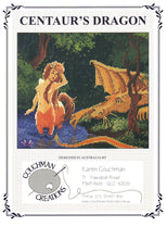 Load image into Gallery viewer, Centaur's Dragon CC032 - Cross Stitch Chart