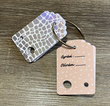 Load image into Gallery viewer, Floss Drops - Silver Foil Crocodile - Set of 15 with printed backs