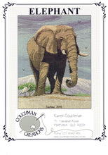 Load image into Gallery viewer, Elephant CC034 - Cross Stitch Chart