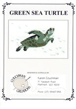 Load image into Gallery viewer, Green Sea Turtle CC017 - Cross Stitch Chart