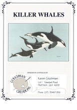 Load image into Gallery viewer, Killer Whales CC013 - Cross Stitch Chart