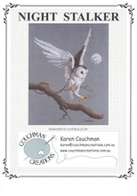 Load image into Gallery viewer, Night Stalker CC017 - Cross Stitch Chart
