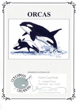 Load image into Gallery viewer, Orcas CC020 - Cross Stitch Chart