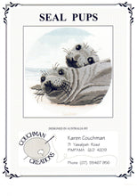 Load image into Gallery viewer, Seal Pups CC018 - Cross Stitch Chart