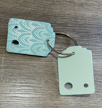 Load image into Gallery viewer, Floss Drops - Silver Peacock - Set of 15 - Blank Backs