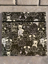 Load image into Gallery viewer, 15 ” X 15 ” Inch Sketchy Dogs Project Bag