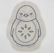 Load image into Gallery viewer, Snowflake Penguin - Mini Softie Embroidery Kit - Make It - Stitch Me - 585194