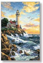 Load image into Gallery viewer, Rocky Point Cross Stitch Kit by DImensions 3895
