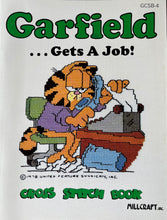 Load image into Gallery viewer, Garfield Gets a Job Cross Stitch Chart
