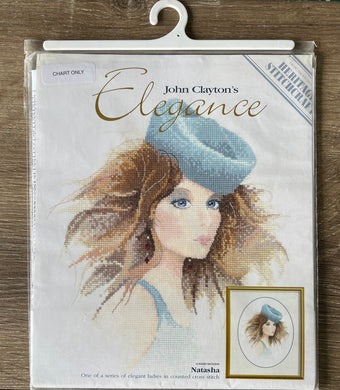 Natasha John Clayton's Elegance cross stitch chart Sonia's Needle & Thread