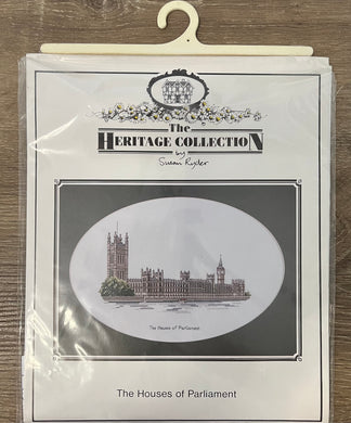 Houses of Parliament cross stitch chart susan ryder Sonia's Needle & Thread