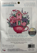 Load image into Gallery viewer, Teacup House - Mini Cross Stitch Kit by Dimensions 70-65232
