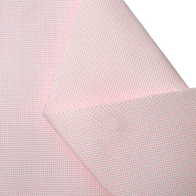 18ct Pink Aida Cloth by Sullivans cut to size