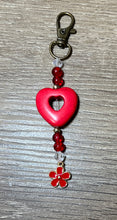Load image into Gallery viewer, Love Heart Scissor Fob
