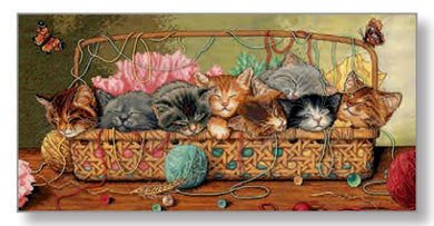 Kitty Litter Cross Stitch Kit by Dimensions 35184