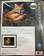 Load image into Gallery viewer, Sunlit Fox Cross Stitch Kit by Dimensions 70-35318
