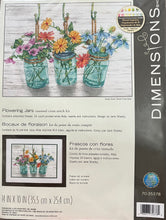 Load image into Gallery viewer, Flowering Jars Cross Stitch Kit by Dimensions 70-35378
