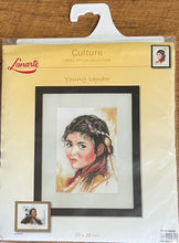 Load image into Gallery viewer, Young Squaw Cross Stitch Kit - Lanarte
