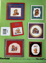 Load image into Gallery viewer, Garfield Gets a Job  Counted Cross Stitch Chart Book - Old Style
