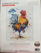 Load image into Gallery viewer, Rooster Cross Stitch Kit by Dimensions 70-35432
