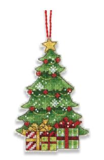 Christmas Tree Ornament Cross Stitch Kit by Dimensions 70-08898