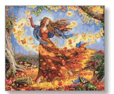 Fall Fairy Cross Stitch Kit by Dimensions 70-35262