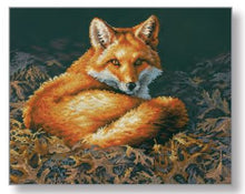 Load image into Gallery viewer, Sunlit Fox Cross Stitch Kit by Dimensions
