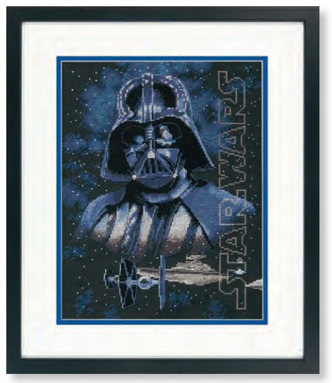 Darth Vader Cross Stitch Kit by Dimensions 70-35381