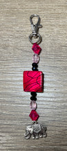 Load image into Gallery viewer, Pink Elephant Scissor Fob

