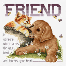 Load image into Gallery viewer, A Friend Cross Stitch Chart by Country Threads
