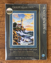 Load image into Gallery viewer, Rocky Point Gold Collection Cross Stitch Kit by Dimensions  3895
