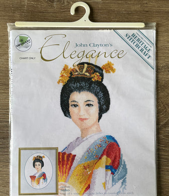 Suko John Clayton's elegance cross stitch chart Sonia's Needle & Thread