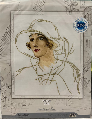 Sketch RTO Cross Stitch Kit