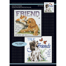 Load image into Gallery viewer, Best Friends Cross Stitch Chart Book by Country Threads
