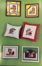 Load image into Gallery viewer, Garfield Gets a Job  Counted Cross Stitch Chart Book - Old Style
