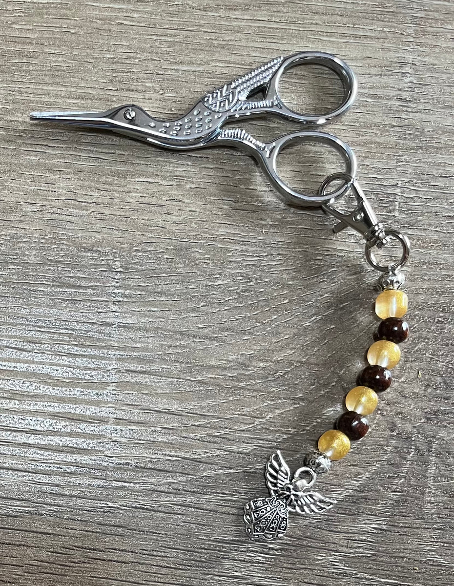 Angel Scissor Fob | Sonia's Needle & Thread