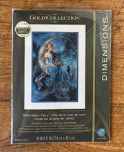 Load image into Gallery viewer, Wind Moon Fairy Gold Collection Cross Stitch Kit by Dimensions 70-35393
