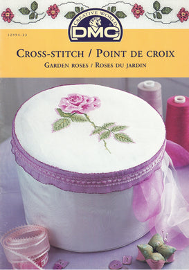 DMC Garden Roses Cross Stitch Chart Booklet