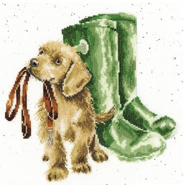 Hopeful Cross Stitch Kit by Bothy Threads