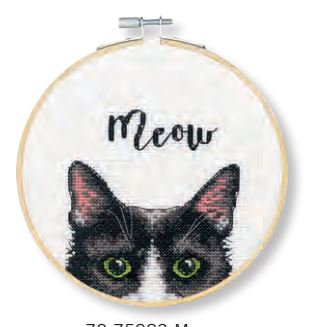 Meow Cross Stitch Kit by Dimensions