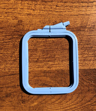 Load image into Gallery viewer, No 1 nurge plastic square hoop blue 
