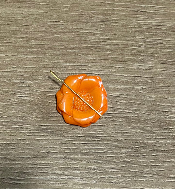 Orange Flower Needle Minder